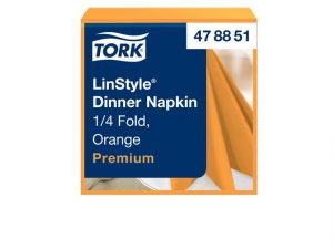 Servett TORK LinStyle orang39x39cm 50/fp