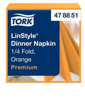 Servett TORK LinStyle orang39x39cm 50/fp