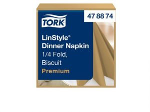 Servett TORK LinStyle beige39x39cm 50/fp