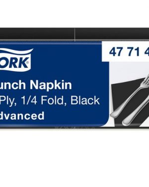 Servett TORK Lunch svart 2-lag 200/fp